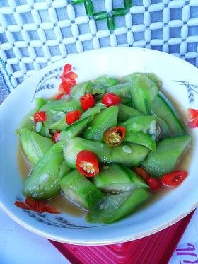 红椒丝瓜