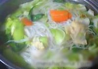 健康蔬菜米线的做法 步骤10