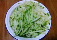 萝卜丝炒肉的做法 步骤3