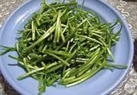 芦蒿炒咸肉的做法 步骤1