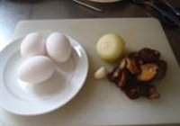 红烧香菇煎蛋的做法 步骤1
