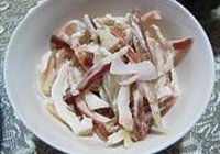 芦蒿炒咸肉的做法 步骤2