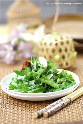 清炒四角豆