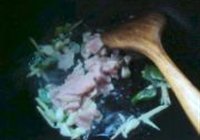 鸡蛋肉丝炒三样的做法 步骤9