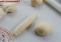 香甜果酱排包的做法 步骤2