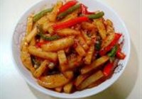 鱼香炒薯条的做法 步骤9