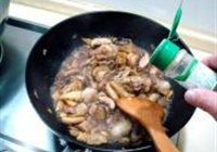 蚝油蘑菇肉片的做法 步骤15