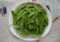 荷兰豆炒牛肉的做法 步骤2