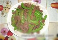 荷兰豆炒牛肉的做法 步骤9