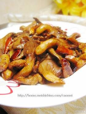 酱烧平菇