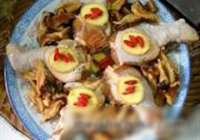 香菇蒸鸡腿的做法 步骤8