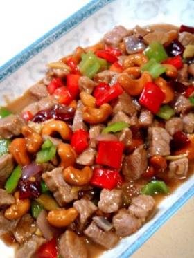 腰果炒牛肉