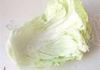 大白菜炖豆腐的做法 步骤1