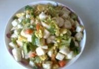 蔬菜炒饅頭的做法 步骤9