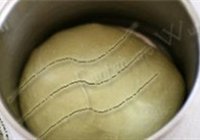 天然抹茶戚风面包的做法 步骤4
