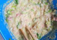 培根豆渣饼的做法 步骤4
