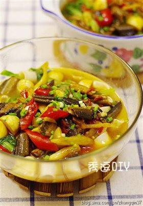 泡椒鳝鱼刀削面