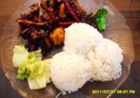小公鸡炒老姜的做法 步骤9