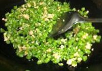 四季豆炒肉末的做法 步骤7