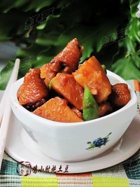 鸡小肘烧土豆