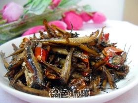麻辣小鱼干