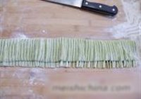 翡翠手擀面的做法 步骤6