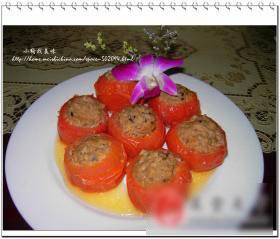 什菌酿番茄