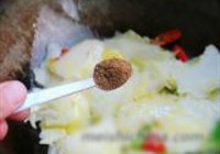 酸辣白菜梗的做法 步骤5