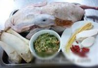 杏鲍菇馄饨麻鸭煲的做法 步骤1