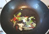 野生芦蒿炒肉丝的做法 步骤6