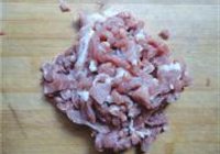野生芦蒿炒肉丝的做法 步骤1