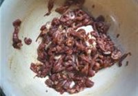 野生芦蒿炒肉丝的做法 步骤3
