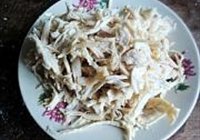 油泼辣子拌鸡丝的做法 步骤7