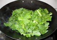 豆豉炒苦麦菜的做法 步骤5