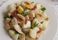 鸡脯肉三丁的做法 步骤13
