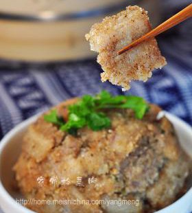 家常粉蒸肉