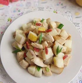 鸡脯肉三丁