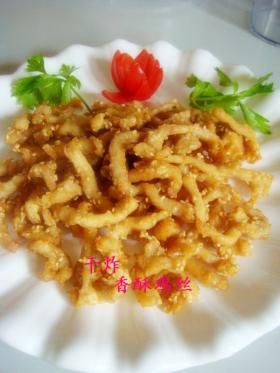 干炸鸡丝