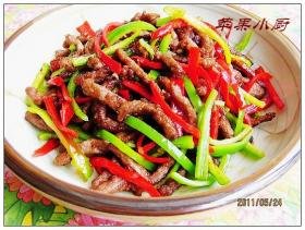 煸牛肉丝
