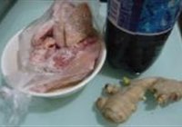 可乐姜鸡翅的做法 步骤1