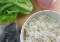 烤肉米饭汉堡的做法 步骤1