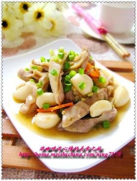 大蒜烧肚条