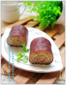 东北熏干豆腐卷