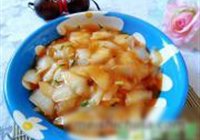 茄汁白菜梗的做法 步骤6