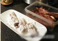 喼汁锡纸焗骨的做法 步骤2