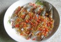 清蒸蒜茸开边虾的做法 步骤6