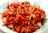 辣炒菊花肠的做法 步骤9