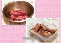 喼汁锡纸焗骨的做法 步骤1