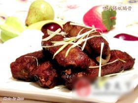 喼汁锡纸焗骨