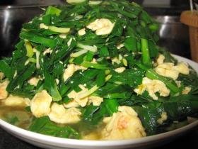 韭菜煎蛋